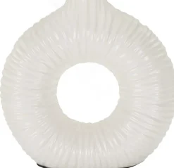 Lampe à poser en céramique Seta 28.5 x 15 x 43 cm