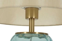 Lampe à poser en verre et métal Colorful 35 x 73 cm