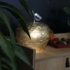Lampe à poser en verre pomme Manzana (Or)