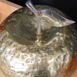Lampe à poser en verre pomme Manzana (Or)