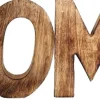 Lettres en bois à poser HOME