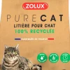 Litière éco conçue en papier recyclé Purecat (5 litres)