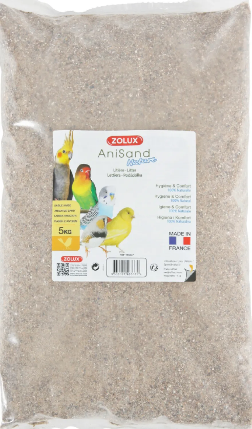 Litière sable Anisand nature (5 kg)