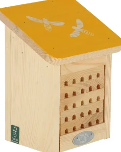 Maison à insectes en bois Pochoir (Abeilles)