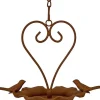 Mangeoire oiseaux suspendue Love 22 x 15 x 46 cm
