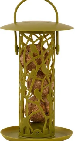 Mangeoire silo pour oiseaux Chiffchaff (Pour boules de graisse + plateau)