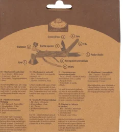 Marteau multifonction en acier inoxydable et bois de frêne