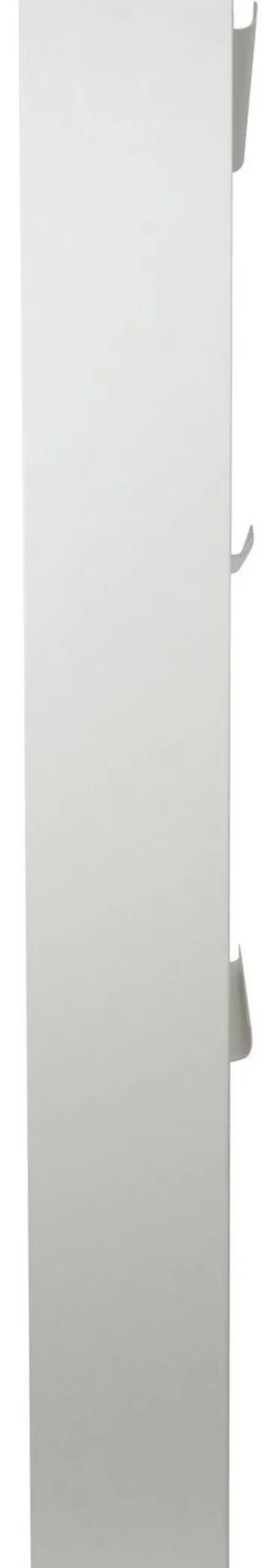 Meuble range chaussures en acier 3 abattants Brice (Blanc)