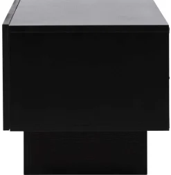 Meuble TV 2 portes Cuenta (Noir)
