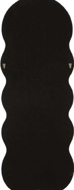 Miroir en MDF Teddy 60 x 4 x 160 cm (Noir)