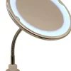 Miroir lumineux flexible grossissant Beauty