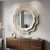 Miroir mural en métal Romantic 95 x 7 cm