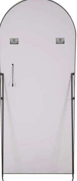 Miroir à poser ou à suspendre avec bandeau led Léonie 70 x 170 cm (Arc)