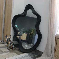 Miroir vague en polyéthylène Optik (Noir)
