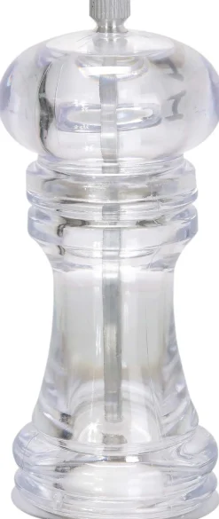 Moulin à poivre transparent 17.5 x 6 cm