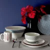 Mug en porcelaine Cottage 35 cl (Lot de 6) (Violet)