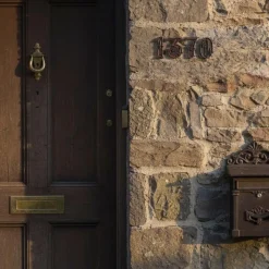 Numéro de maison en fonte (Chiffre 8)