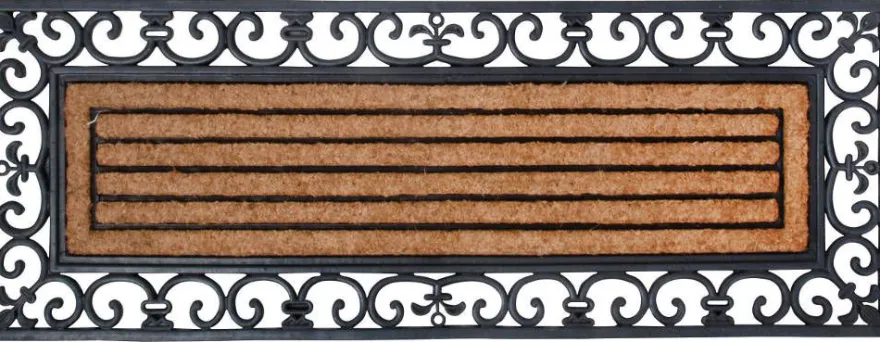 Paillasson en caoutchouc et coco (120 x 45 cm)