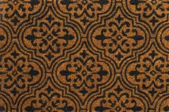 Paillasson en fibres de coco Arabesques 60 x 40 cm modèle aléatoire