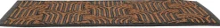 Paillasson en fibres de coco et caoutchouc avec motifs 75 x 45 cm (Art déco)