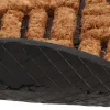 Paillasson en fibres de coco tissé et caoutchouc