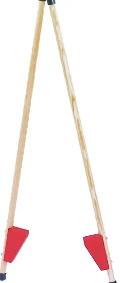 Paire d'échasses en bois 150cm