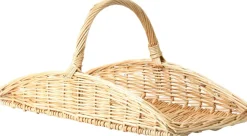 Panier en branche de saule pour fleurs et herbes