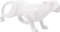 Panthère en céramique Spirit (Blanc)