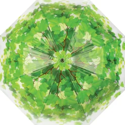 Parapluie cime de l'arbre métal et bois