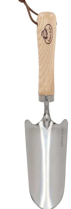 Pelle plantoir en acier inoxydable et bois de frêne
