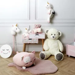 Peluche en polyester 30 cm (Licorne)