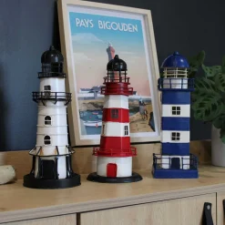 Phare en métal à led 32 cm (Modèle 2)