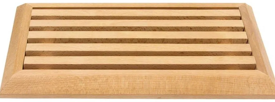 Planche à pain en hêtre huilé grille amovible