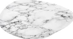 Plateau effet marbre blancMarble (25 cm)
