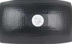 Plateau incurvé noir mat et doré (Grand modèle)