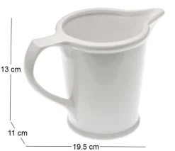 Pot à lait en porcelaine 500 ml
