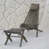 Repose pieds table basse Lilly (Pin Gris)