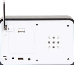 Réveil avec radio FM Retro (Noir)