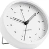 Réveil en métal style moderne Tinge (Blanc)