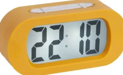 Réveil en silicone Gummy (Jaune)
