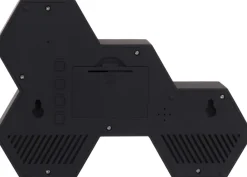 Réveil en silicone Six in the mix (Noir)
