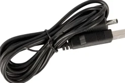 Réveil led en ABS effet bois Copper (Noir)