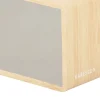 Réveil leden ABS effet bois Silver (Bois clair)