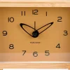 Réveil matin en bambou Tipico (Ocre jaune)