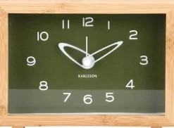 Réveil matin en bambou Tipico (Vert)