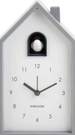Réveil matin Modern Cuckoo (Gris souris)