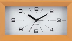 Réveil matin rectangulaire Lujo (Jaune)