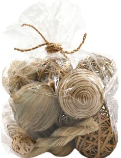 Sachet de boules séchées Natural (24 x 22 cm)