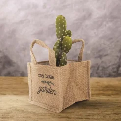 Sac à plantation en jute plastifiée My Little Market (10 cm)
