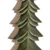 Sapins décoratifs en bois de manguier vert (Lot de 3)